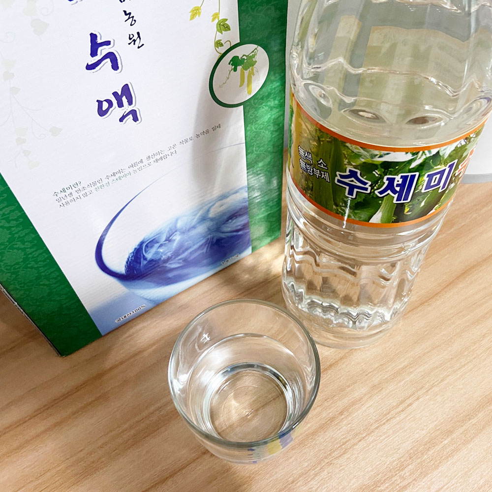 국내산100% 수세미물 고모네수세미 수세미수액 1.8L
