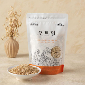 싸리재 오트밀(볶아누른 귀리) 400g