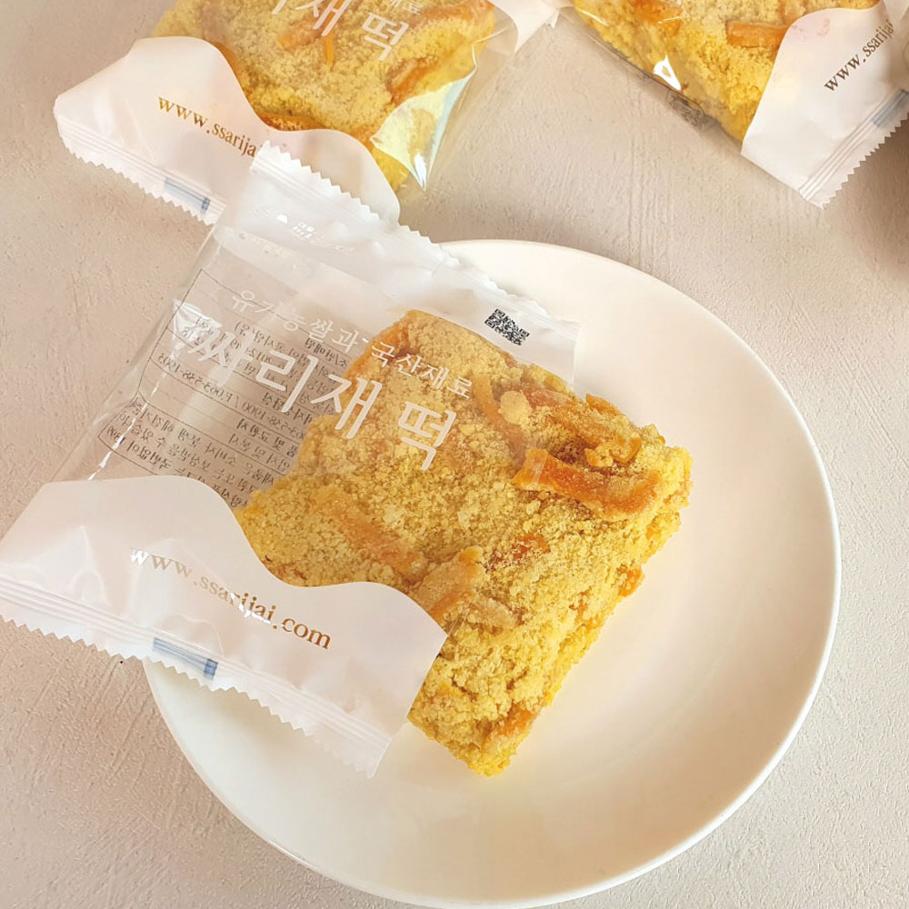 싸리재 단호박고지 현미설기 100g X 10봉지
