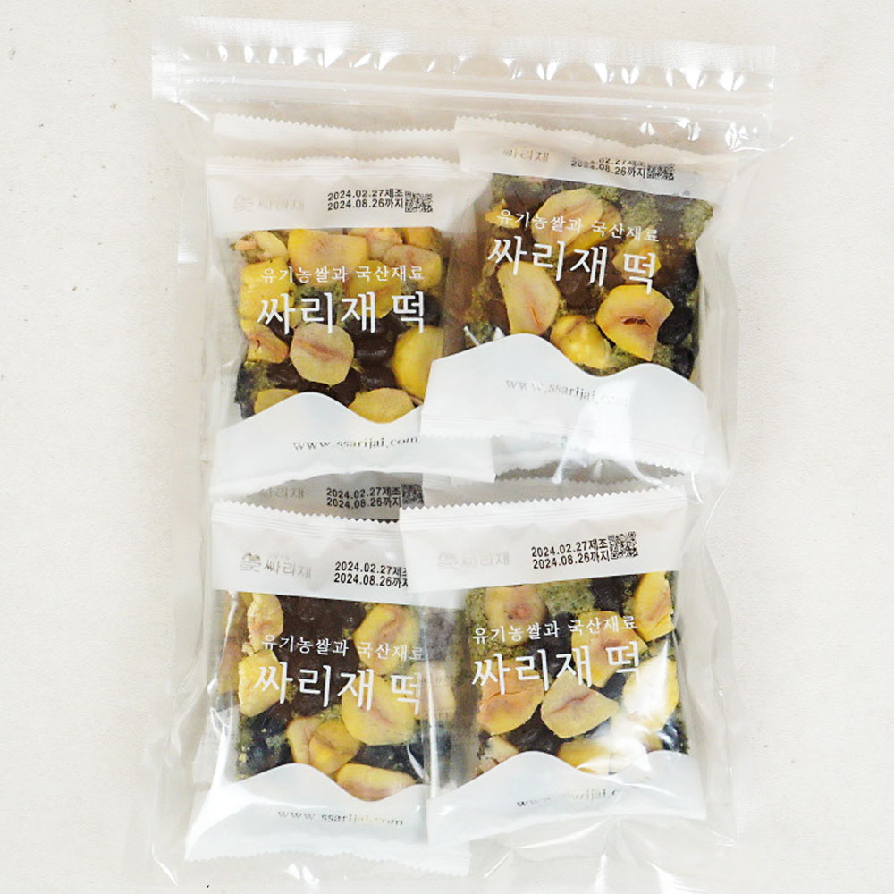 국산 설기떡 알밤 검은콩 쑥설기 100g X 10봉 개별포장 식사대용