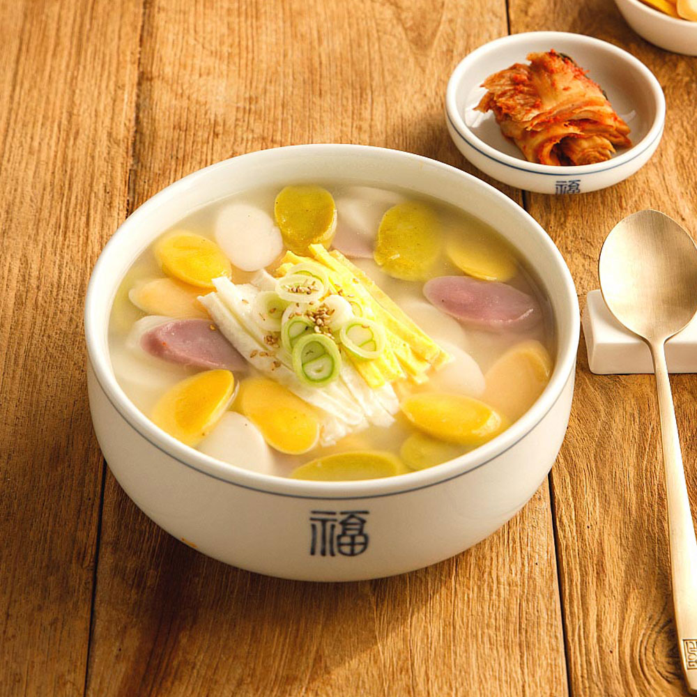 유기농 천연재료 알록달록 단풍떡국떡 오색떡국떡 500g