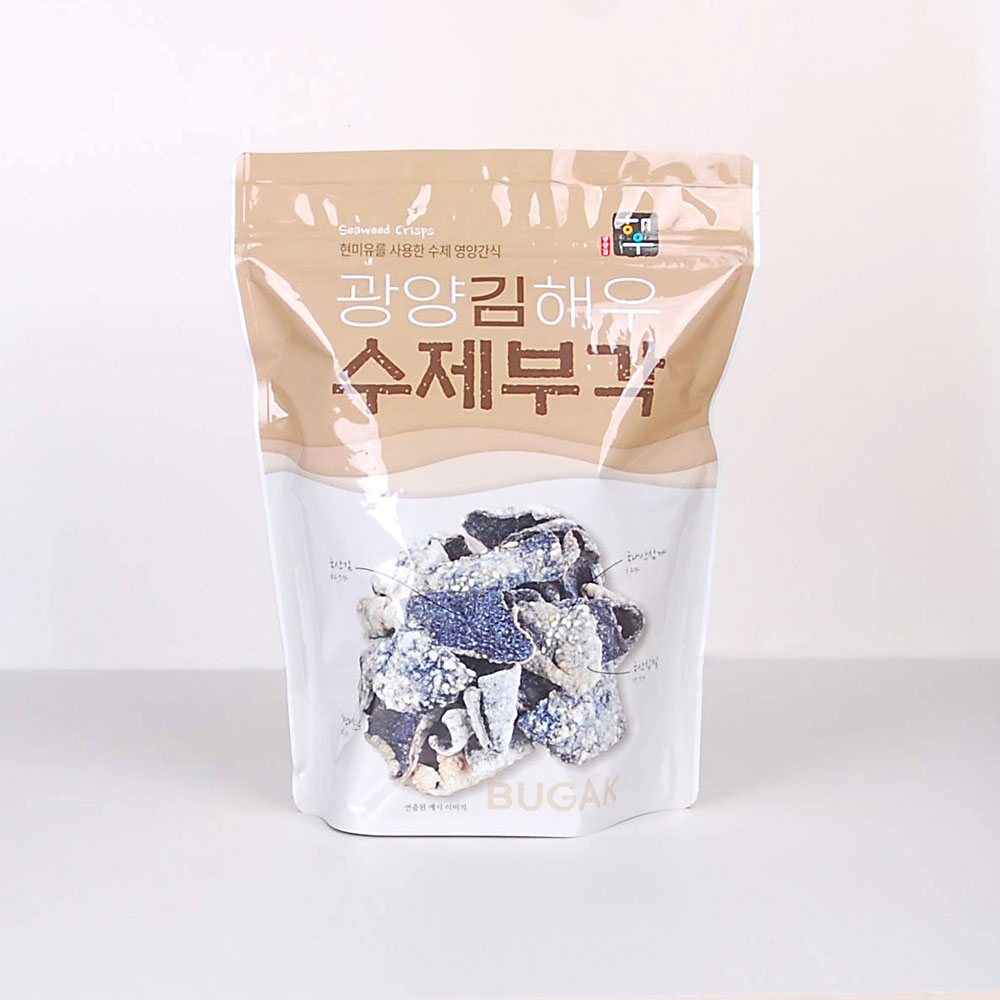 광양 김해우 김튀각 술안주 수제 김부각 180g
