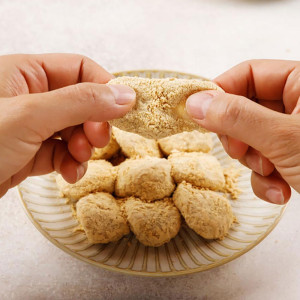 국내산 100% 현미떡 빙수떡 팥빙수재료 한입인절미 현미찹쌀떡 200g