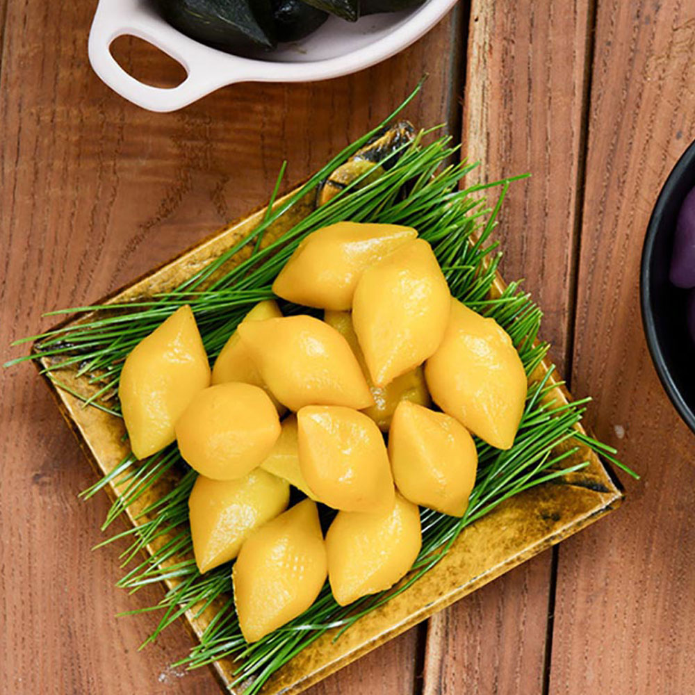 유기농 영양간식 달콤한 깨송편 단호박송편 500g