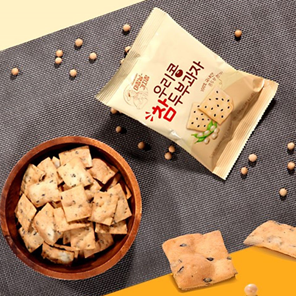 국산 밀가루 콩 사용 개별포장 두부과자 뚜부과자 50g X 20개