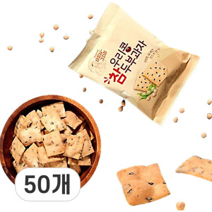 국산 밀가루 콩 사용 개별포장 두부과자 뚜부과자 50g X 50개