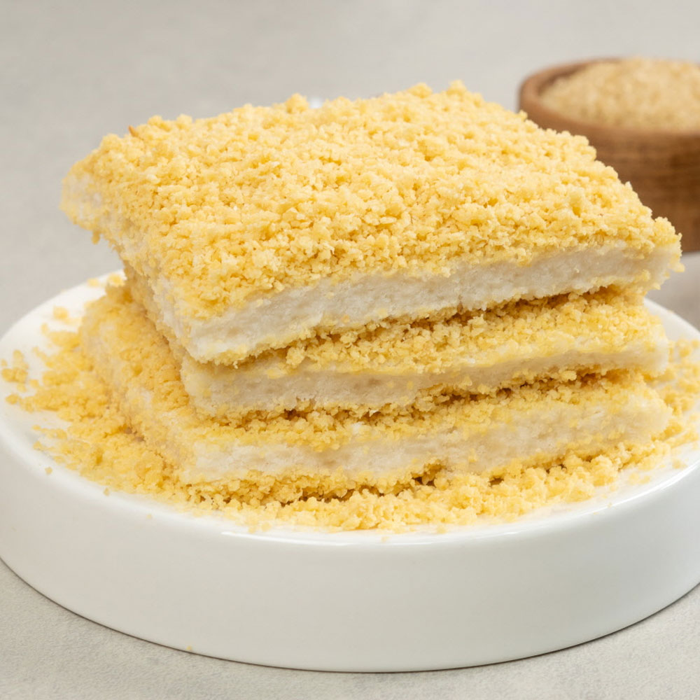 추석상 제사떡 제수용 설기떡 아침대용 노란 콩고물 시루떡 750g