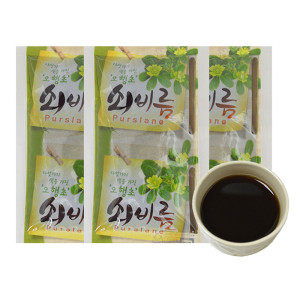 본즙 국내산 100% 쇠비름즙 쇠비름진액 100ml X 30포