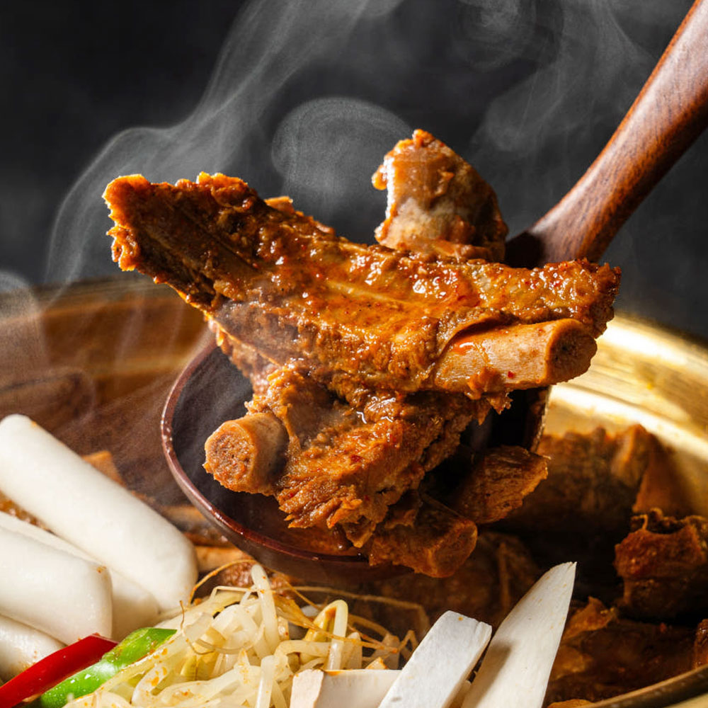 마늘숙성 쪽갈비 소금 매콤 쪽갈비 500g X 1팩 등갈비 캠핑요리