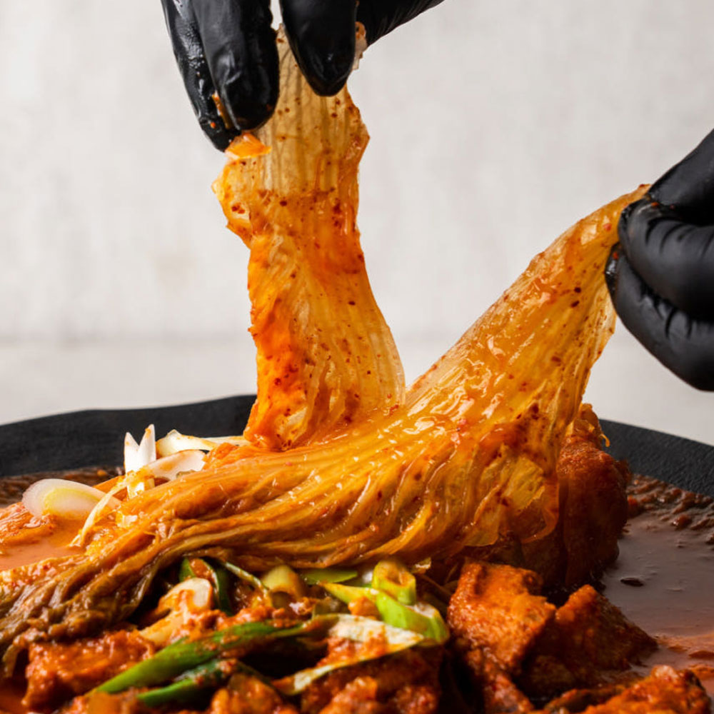 묵은지 돼지갈비 듬뿍 김치찜 1.25kg X 1개 밀키트 캠핑요리