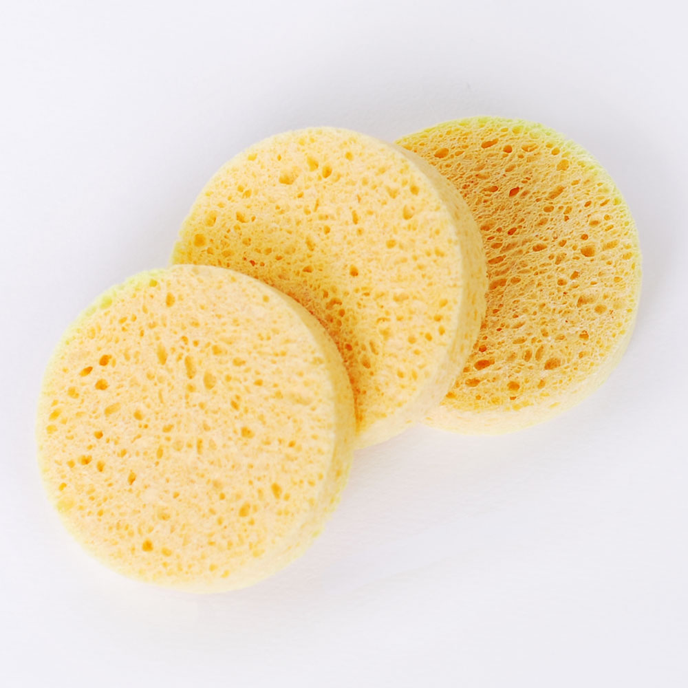 데이마켓 셀룰로오스 스펀지 75 X 75 15T 3개 해면 세안용품